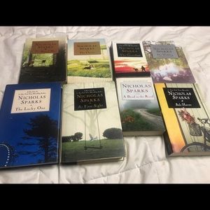 Nicholas Sparks Book Lot